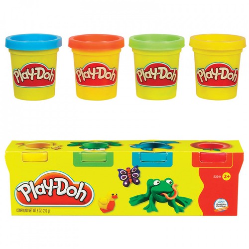 Play doh knete 4er - knete, set