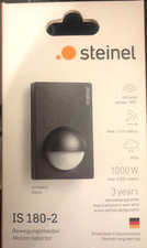 STEINEL IS 180-2 Bewegungsmelder - Schwarz (603113)
