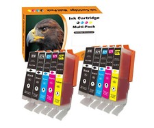 10 Patronen passend für Canon Pixma TS5000 TS5050 TS5051 TS5053 TS5055 570