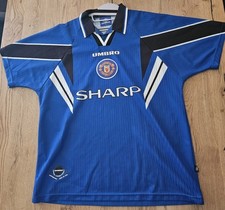Original UMBRO Vintage MANCHESTER UNITED Jersey 1997 (XL) rare
