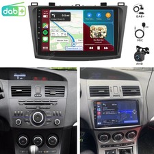 2+64G Für Mazda 3 2010-2013 Autoradio Android 15.0 Carplay GPS Navi DAB+ Kam