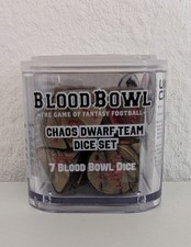 Blood Bowl Würfel Chaos Zwerge - Chaos Dwarf Dice - neu und versiegelt