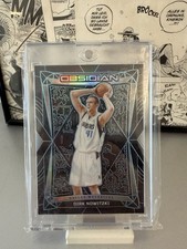 2023-24 Panini Obsidian - Dirk Nowitzki #1 Electric Etch Blue /30