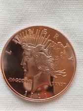 1 oz. 999 Kupfersammelmünze