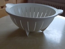 Emsa Superline Seiher 25 cm Durchmesser weiß/beige (einmal benutzt)