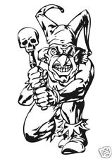 Clown Joker  Sticker Design