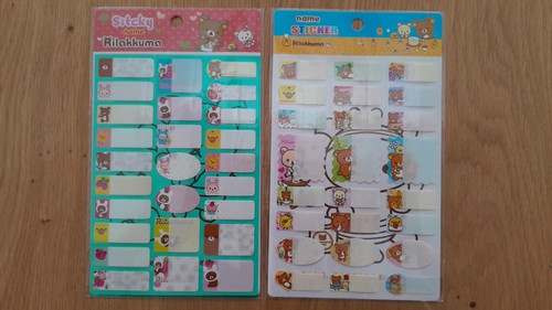 Rilakkuma name sticker - rilakkuma,