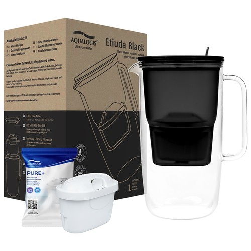 Glas wasserfilterkanne 9l - wasserfilterkanne, 2,9l
