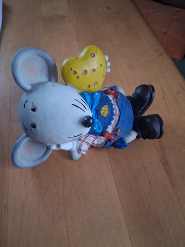 Maus mit herz spardose - mit,