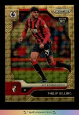 2019 Chronicles Philip Billing RC Rookie Prizm Gold Vinyl /5 Bournemouth Denmark