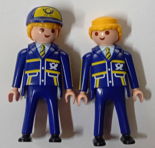 Playmobil figur postbote - 2, x