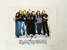 Iron Maiden: FULLY HAND SIGNED