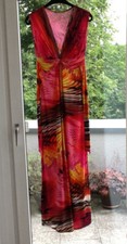 Knallbuntes maxikleid maille - knallbuntes,