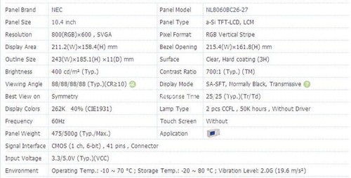Nec 800 600 resolution - 800×600,