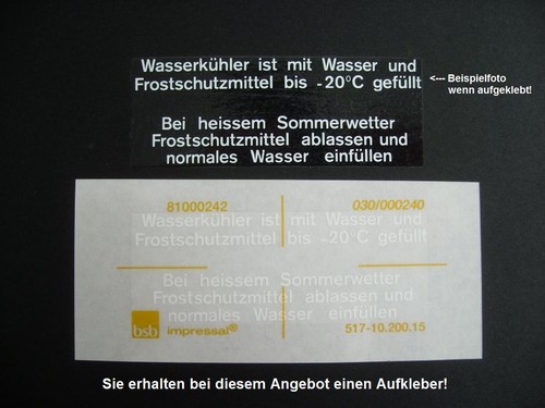 Zündapp original kühler - zündapp,