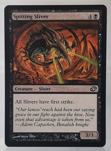 Spitting sliver speiender - sliver,