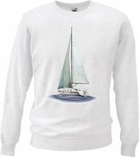 Sweatshirt segelboot - sweatshirt,