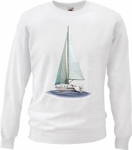 Sweatshirt segelboot - sweatshirt,
