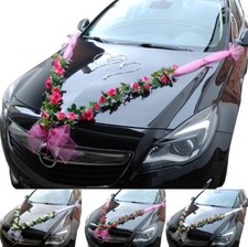 Brautauto Dekoration Autoschmuck Hochzeitsauto Autogirlande Autodeko Braut G5