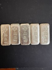 Silberbarren 100g 999 Silber✨ Anlagesilber Handgegossen🪞⭐✅ Feinsilber Barren