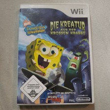 Spongebob Schwammkopf: die Kreatur aus der Krossen Krabbe (Nintendo Wii)
