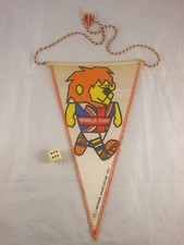 Alter Fußball Wimpel Weltmeisterschaft England 1966 mit Maskottchen