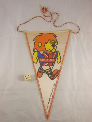 Fußball 1968 wimpel - fußball, wm