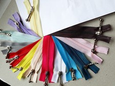 Reißverschluß Nylon Wirkware Größe 3 unteilbar div. Farben YKK Zipper 34 - 35cm 