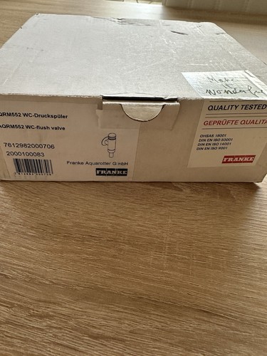 Franke druckspüler - franke, wc