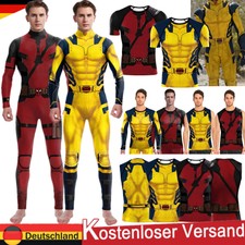 Herren Cosplay Deadpool 3