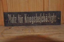 Altes schild - altes,