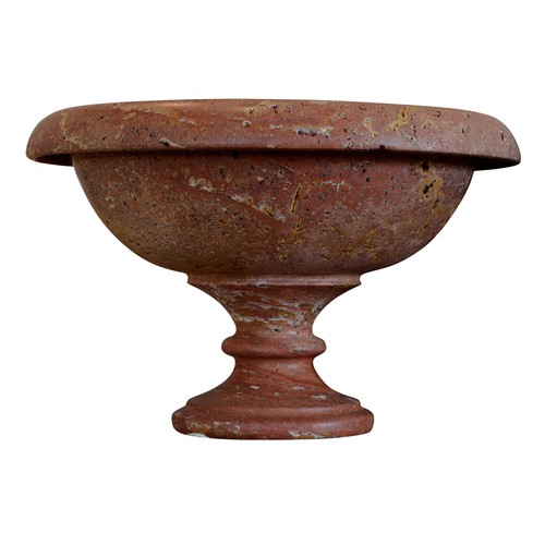 Vase travertin rot - travertin,