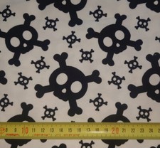 25 cm Jersey Kinderstoff weiß