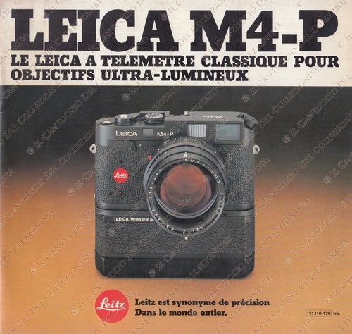 Leitz leica fotokamera - leica, m4-p
