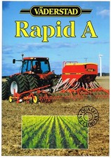 Väderstad Rapid A, orig. Prospekt 2000er Jahre