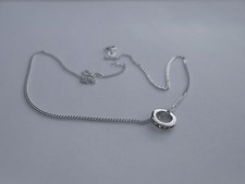 Taufring Zirkonia  & Kette
