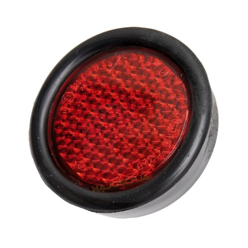 Rückstrahler rot rund - , 65