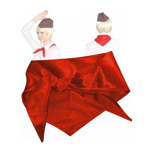Halstuch rot 100 cm - 100,
