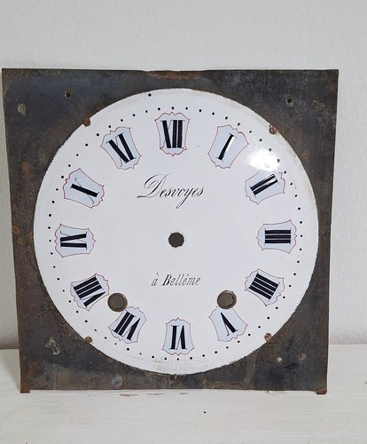 Antikes emaille zifferblatt - antikes,