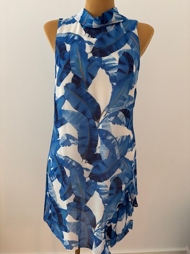 Kleid comma 34 blau - comma,, gr.
