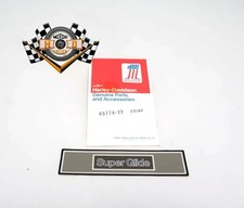 Harley AMF Aufkleber Gabelcover Decal Tripple Trees Fork Cover NOS 45774-77 Dyna