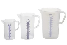 Messbecher 0,5l transparent
