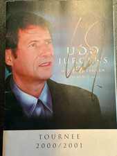 UDO JÜRGENS  signiertes Tour Programm 2000/2001 - Ticket 19.03.2001