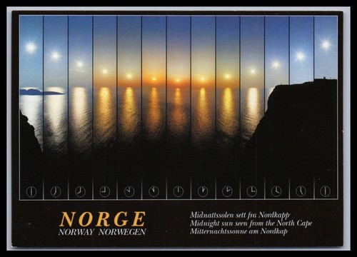 Ansichtskarte nordkapp nordkap - ansichtskarte,