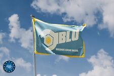 Team Fortress 2 Blue Team Flag | Unique Design, 3x5 Ft / 90x150 cm Size EU Made