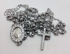 Silber Rosenkranz 925 Sterling