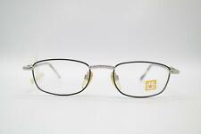 Vintage See You by Metzler 5424 171 Schwarz Silber Braun Oval Brille NOS