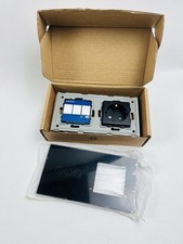 Lichtschalter Dimm Schalter mit Schuko Steckdose Glas Unterputz in schwarz