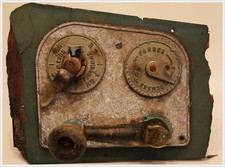 Historischer Nocken-Fahrschalter Fahrer Tram Siemens-Schuckert 1930 Straßenbahn