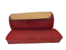 Rücksitzbank Stoff nicht geteilt Rot Sitz hinten passt für VW  KAEFER 1303 LS,S